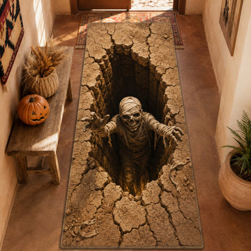 Infernal Grasp Runner Rug - Nature Design | Serene Runner Rug (Design 1)