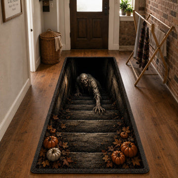 Phantom Hollow Runner Carpet Runner Rug - Cute Pet Design | Animal Printed Runner Rug