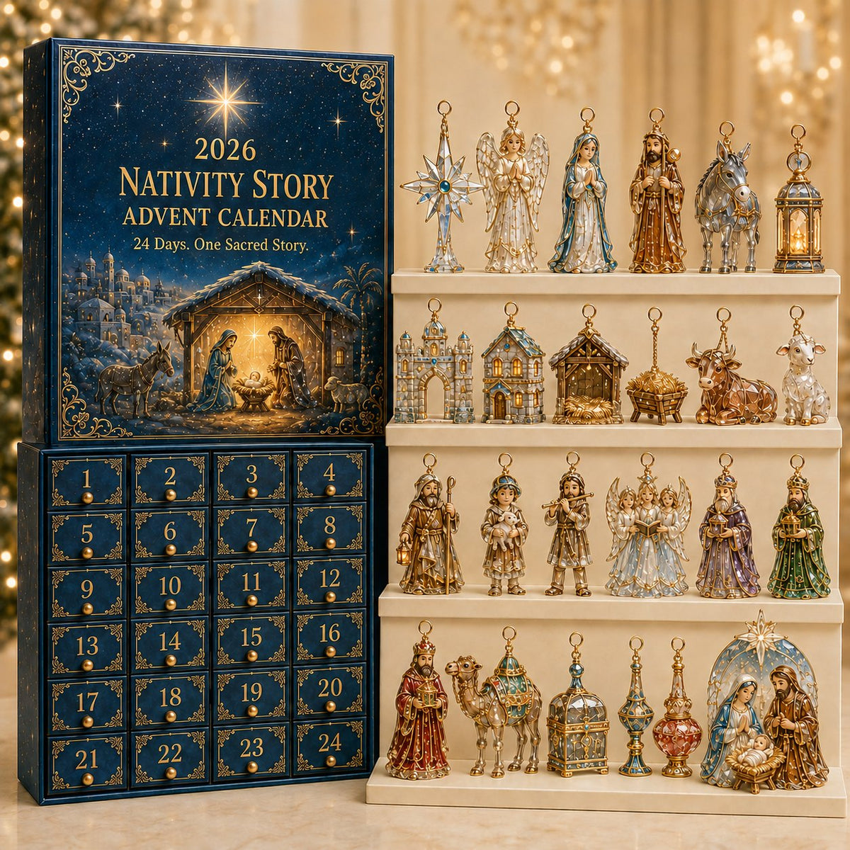 2026 Christmas Gift 50% Off--✨🎄 2026 Nativity Story advent calendar