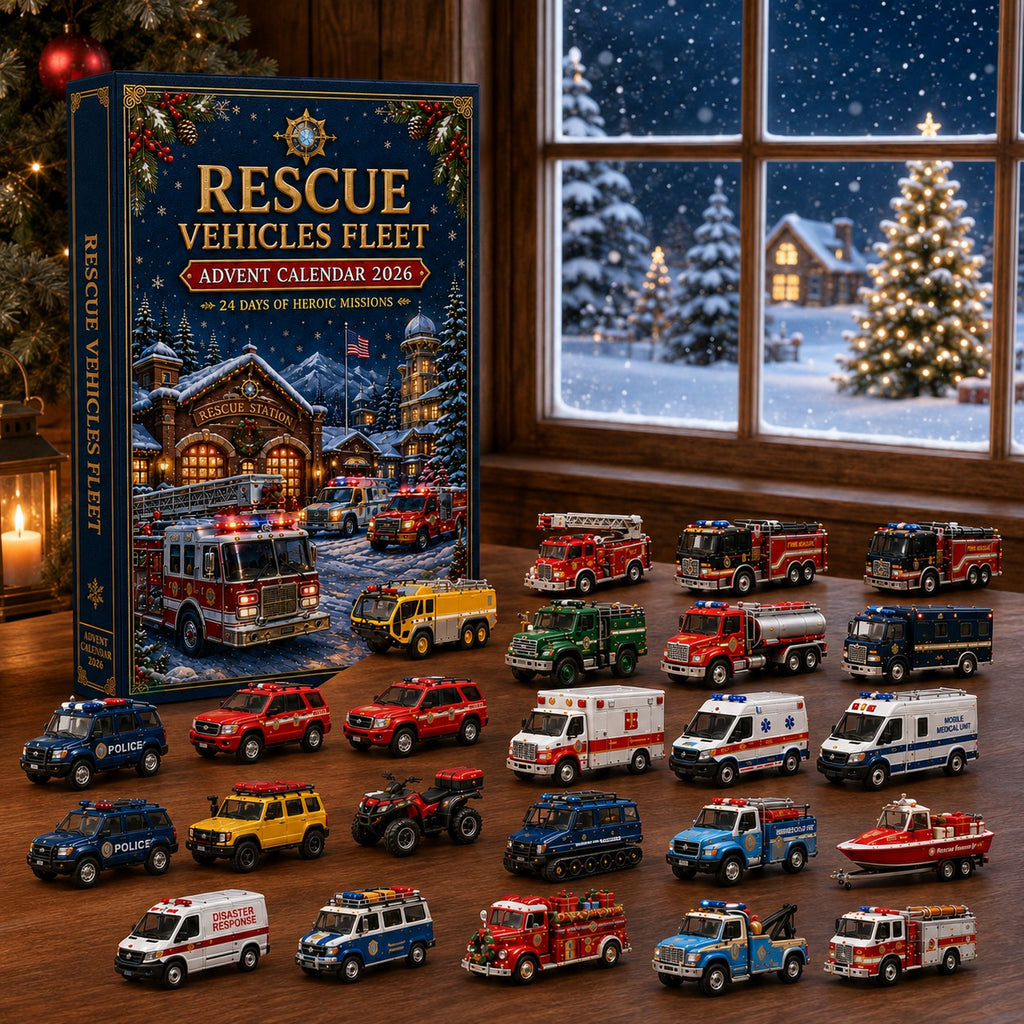 2026 Rescue Vehicles advent calendar