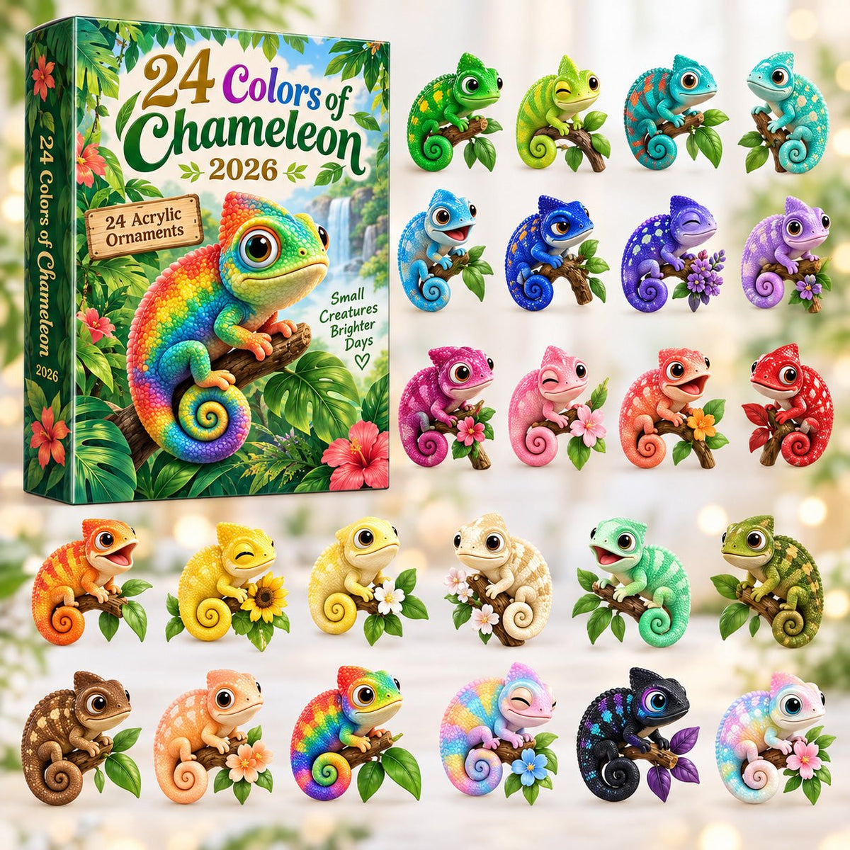 24 Colors Of Chameleon advent calendar