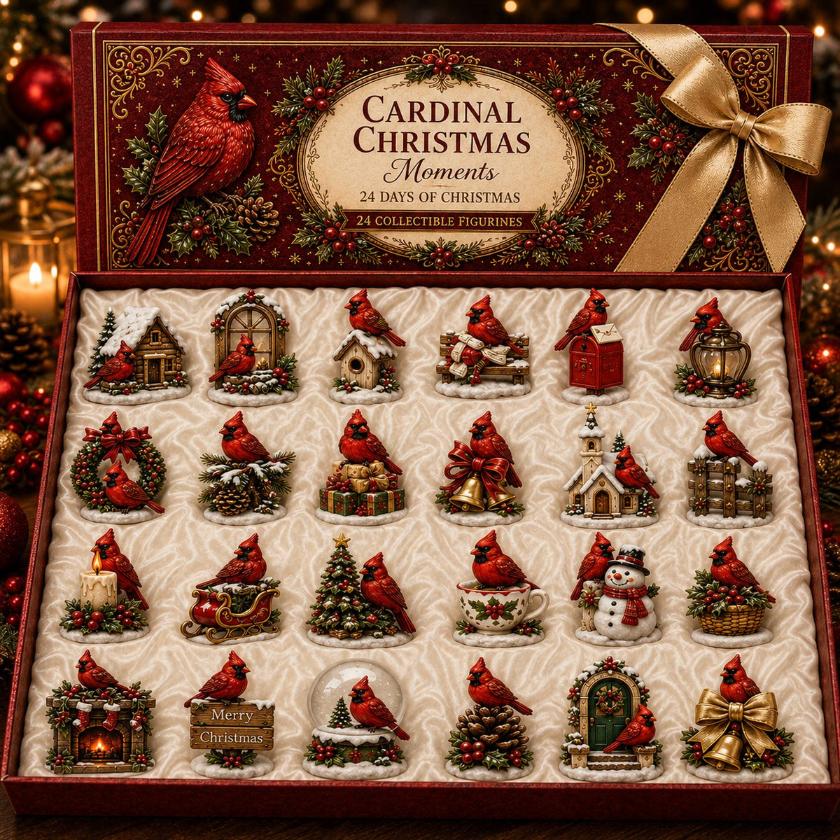 24-Day Cardinal advent calendar