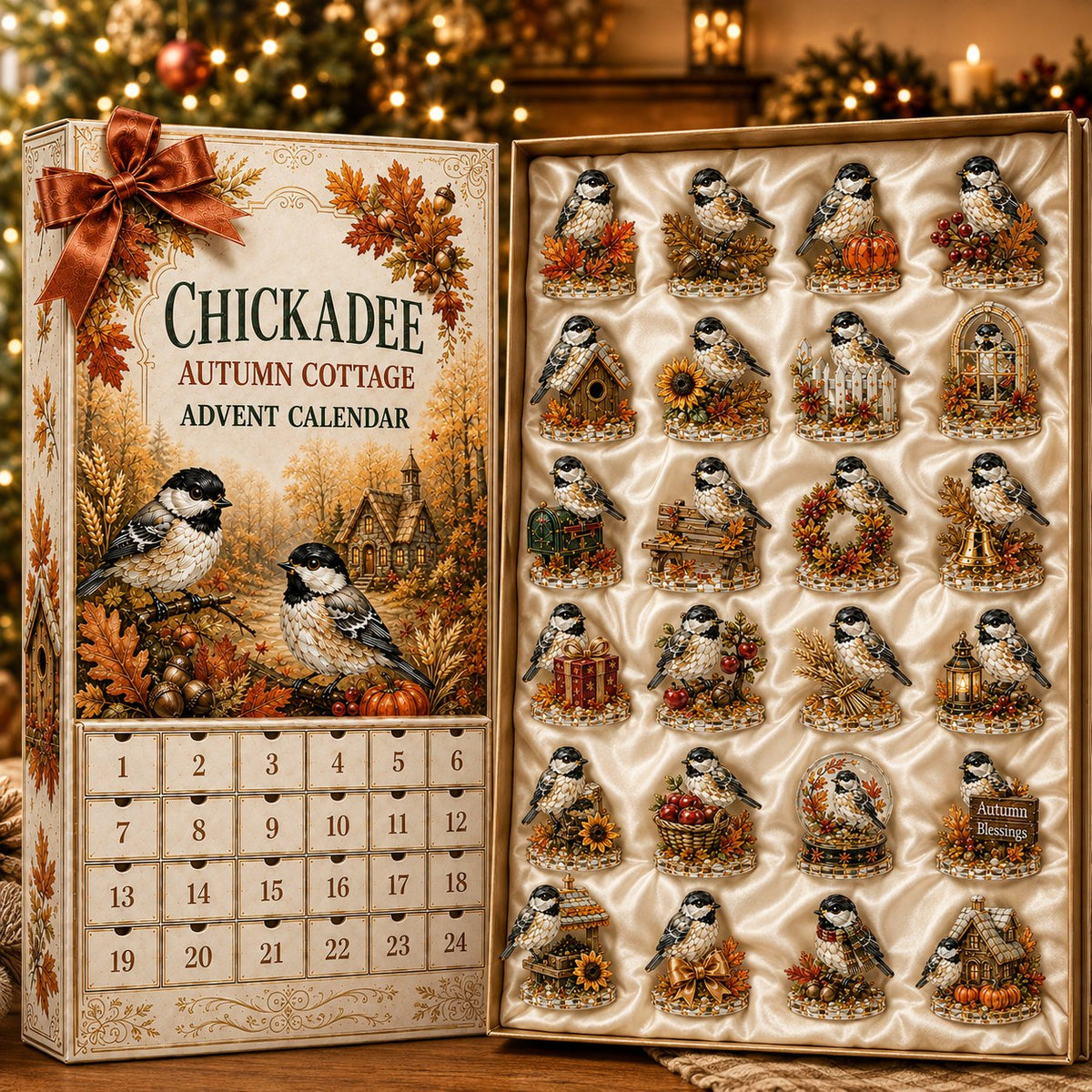 24-Day Chickadee advent calendar