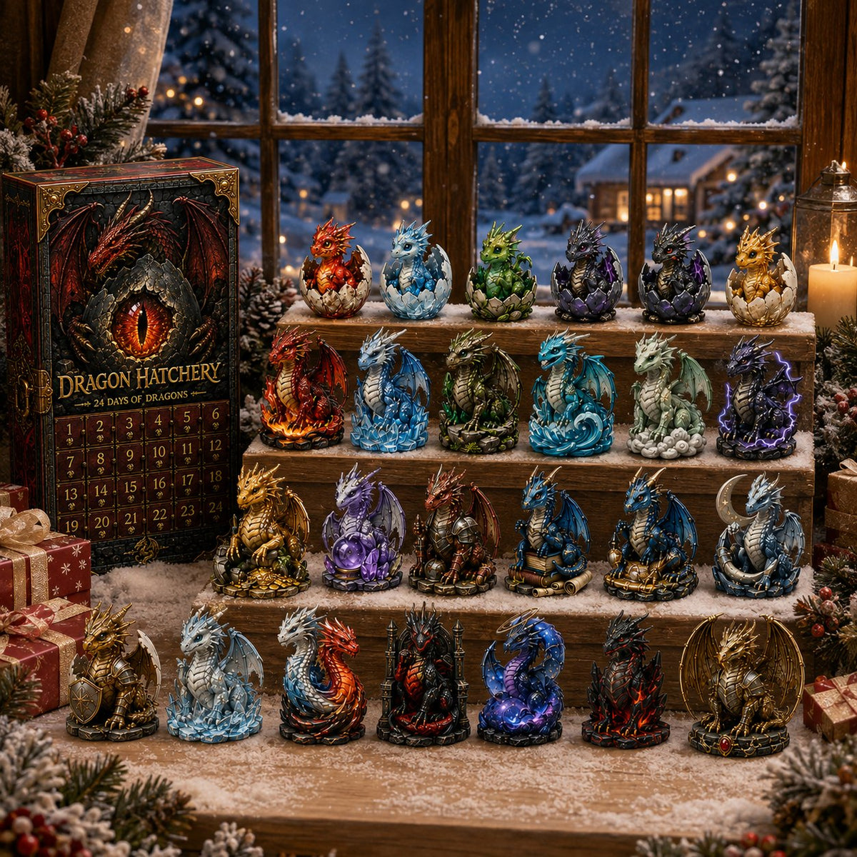 24-Day Dragon advent calendar