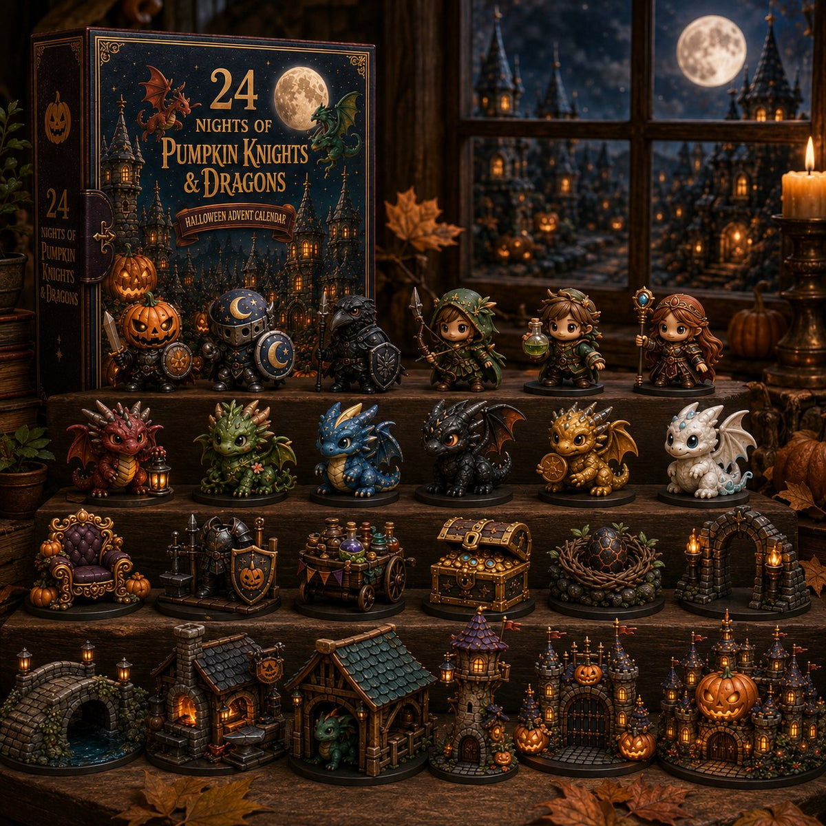 24-Day Halloween advent calendar