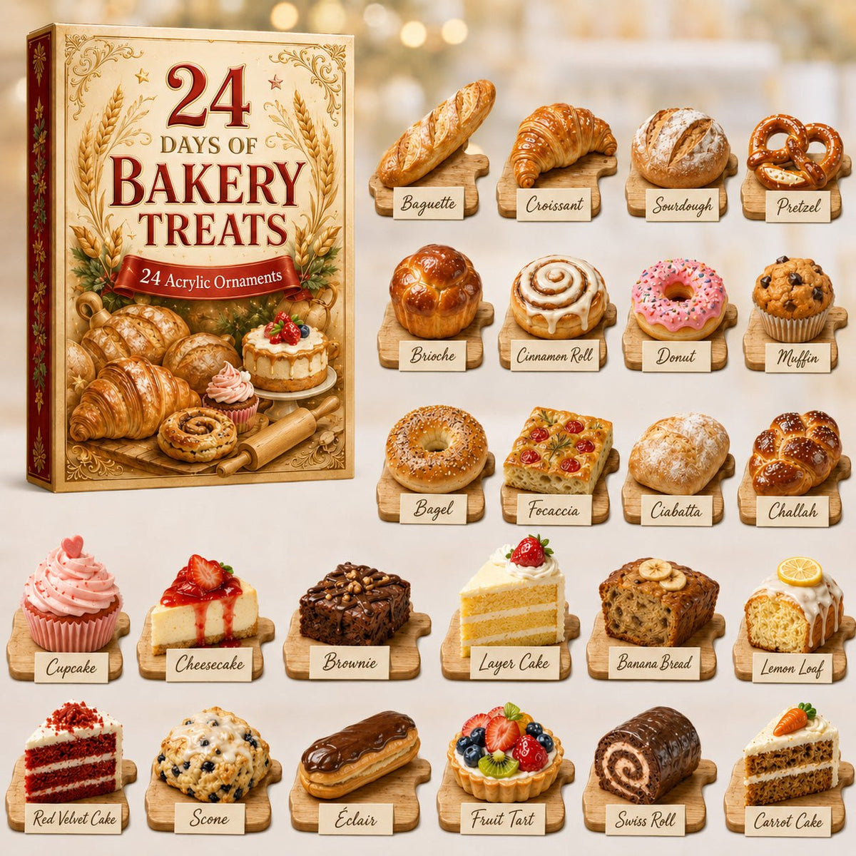 24 Days of Bakery Treats advent calendar