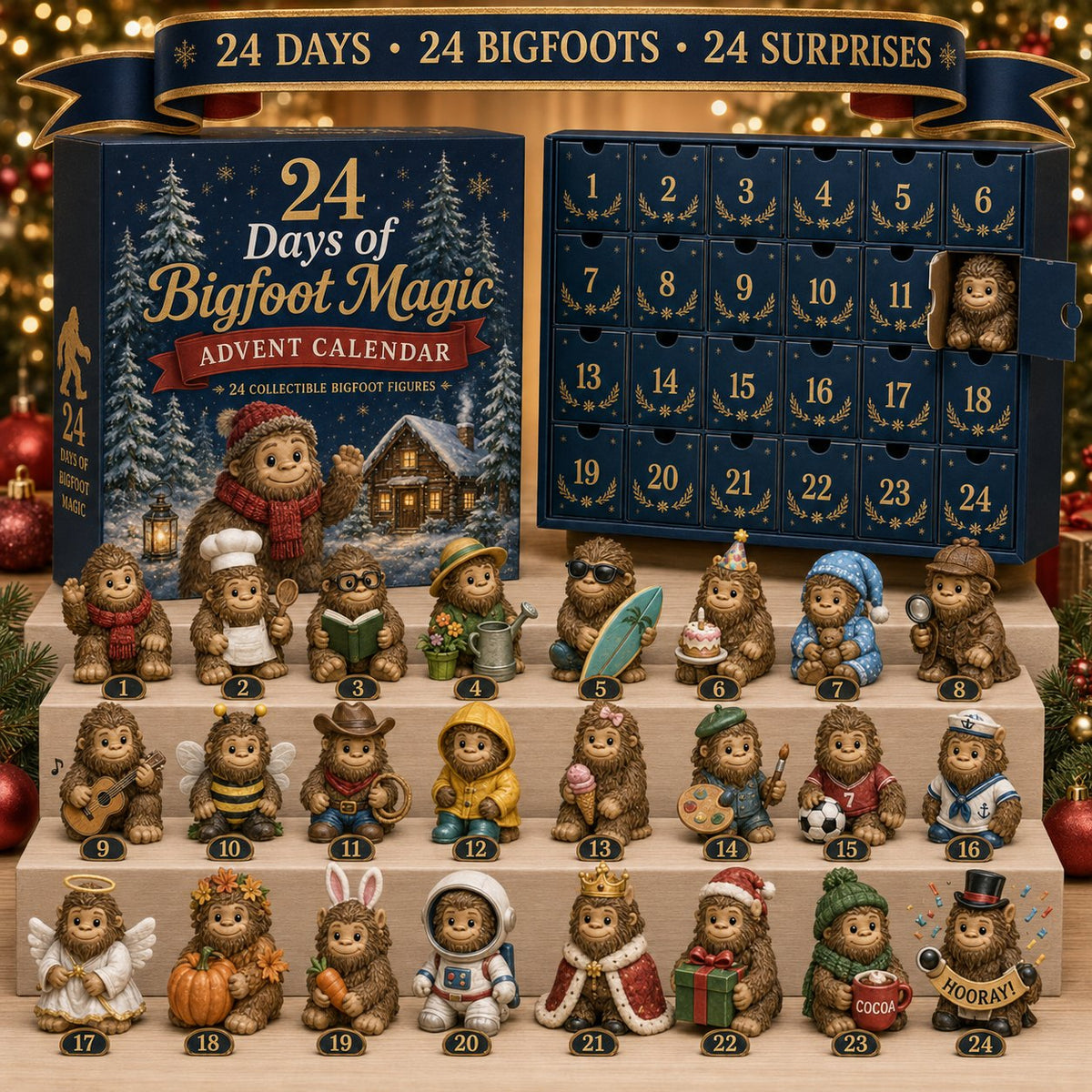24 Days of Bigfoot Magic advent calendar