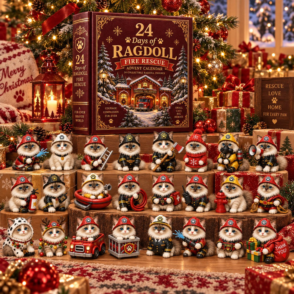 24 Days of Courage & Cuddles — Ragdoll Fire Rescue advent calendar