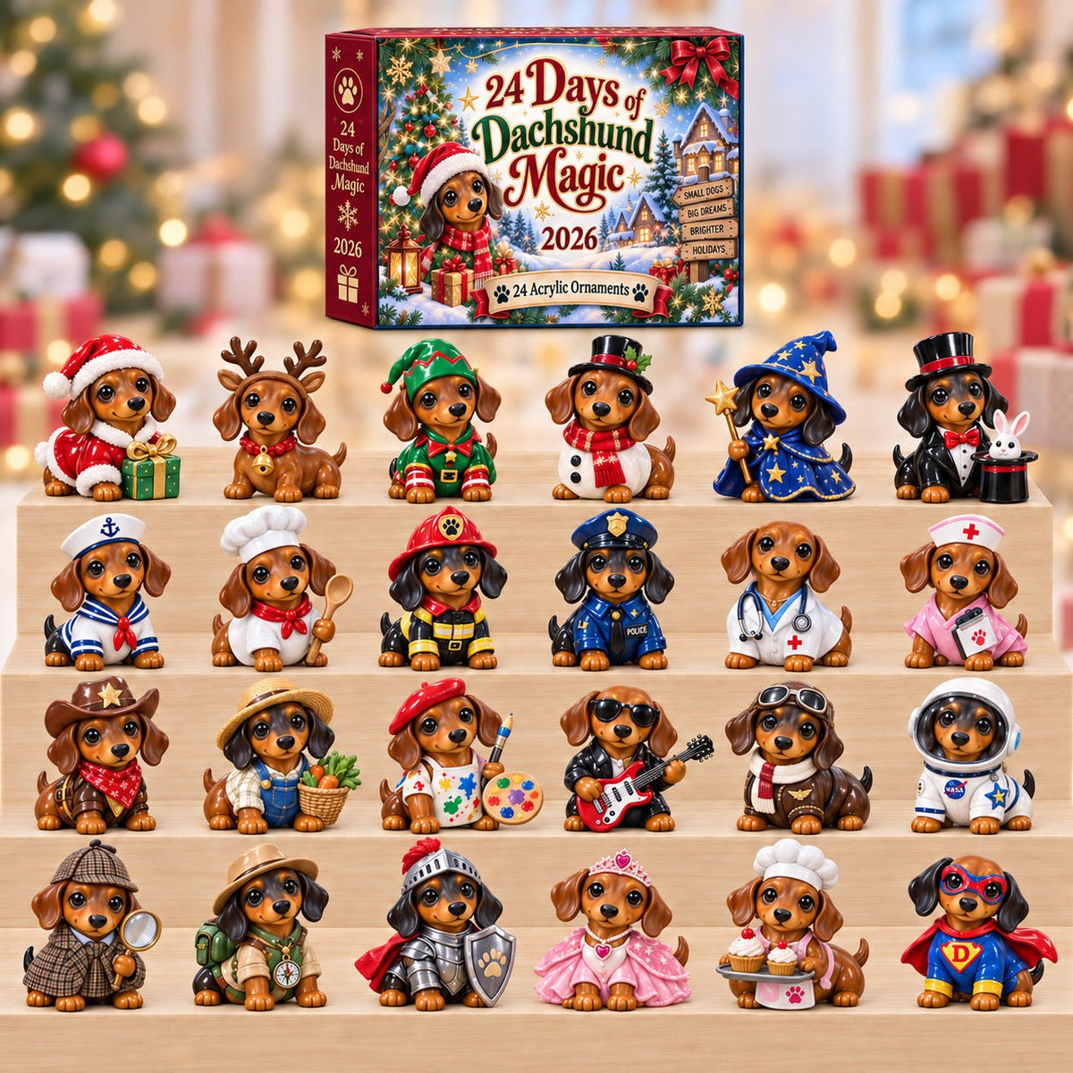 24 Days of Dachshund Magic advent calendar