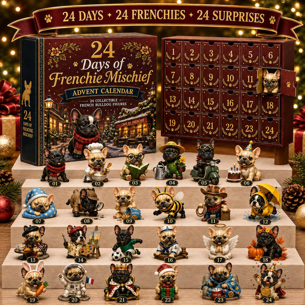 24 Days of Frenchie Mischief advent calendar