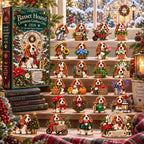 24 Days of Garden Joy — Basset Hound Christmas Garden Club advent calendar
