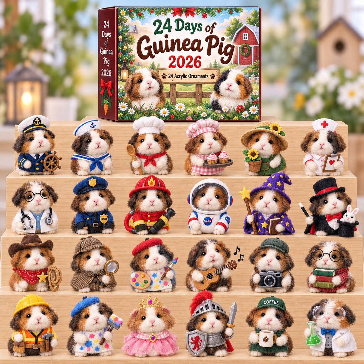 24 Days Of Guinea Pig advent calendar