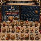 24 Days of Highland Cow Magic advent calendar