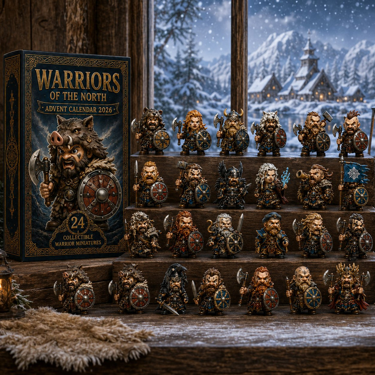 24 Days of Northern Legends – Warriors of the North advent calendar