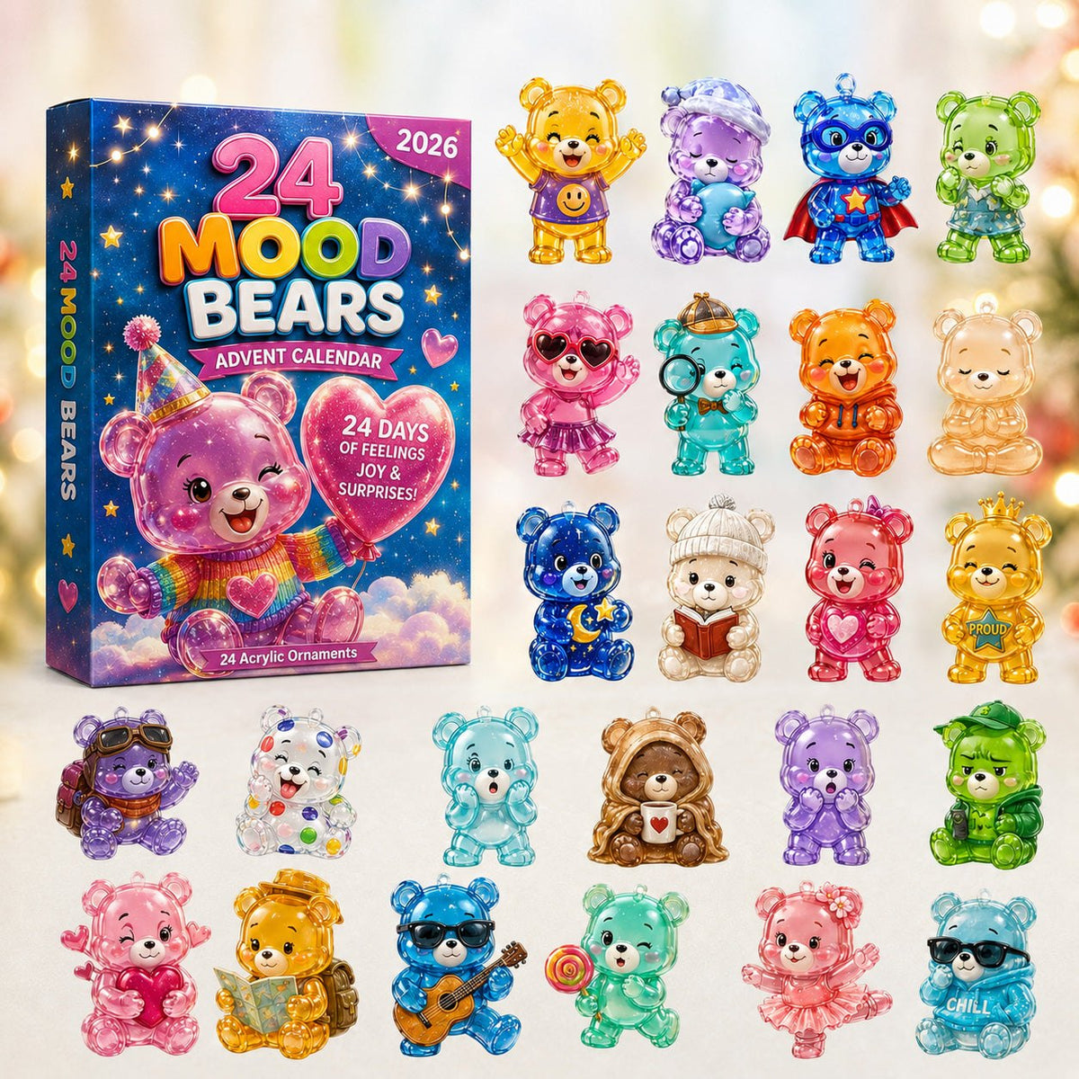 24 Mood Bears advent calendar