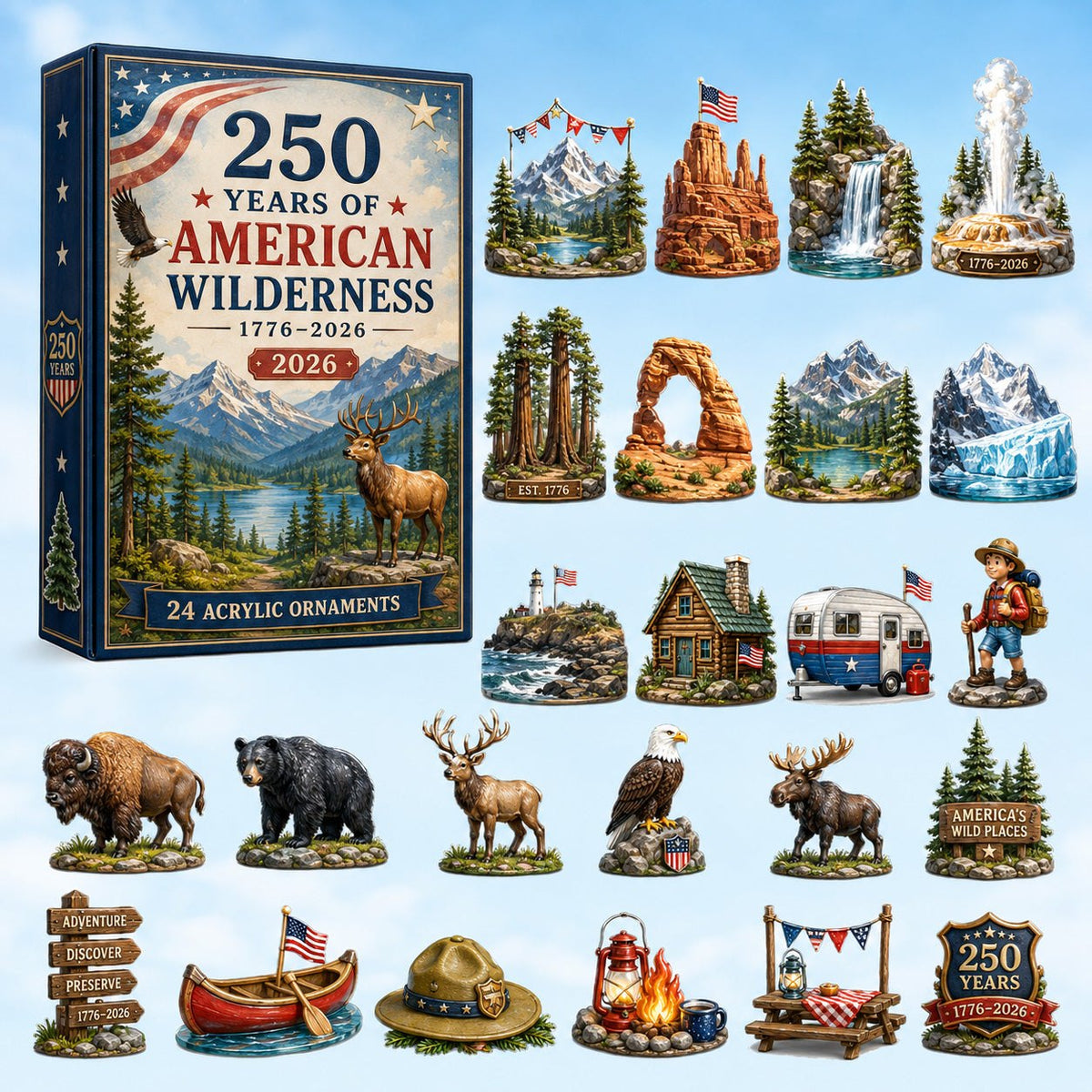 250 Years of American Wilderness advent calendar