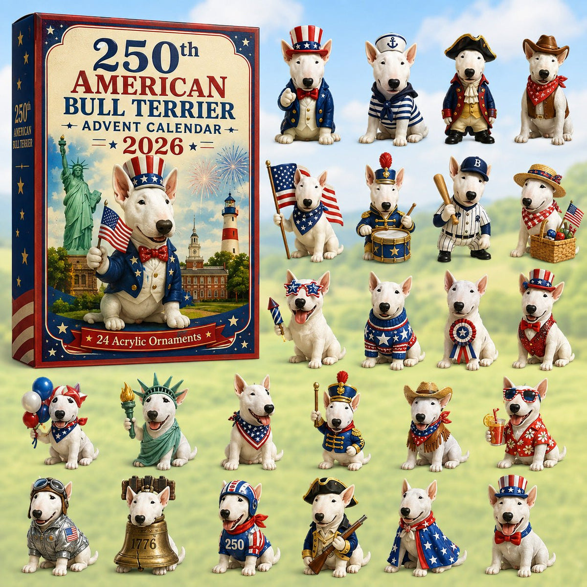 250th American Bull Terrier advent calendar