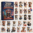 250th American French Bulldog advent calendar