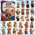 250th American Golden Retriever advent calendar