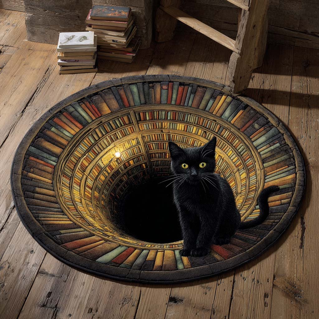 Abyss Watcher Round Mat Rug - washable non-slip printed rug