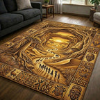 Africa Legacy area rug in a living room