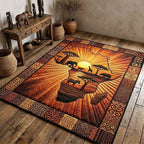 Africa Legacy area rug in a living room