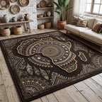 Africa Legacy area rug in a living room
