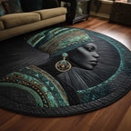 African Dream Round Mat Rug - Nature Design | Serene Home Decor