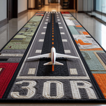 Airport Runway Runner Rug - Nature Design | Serene Runner Rug (Design 4)