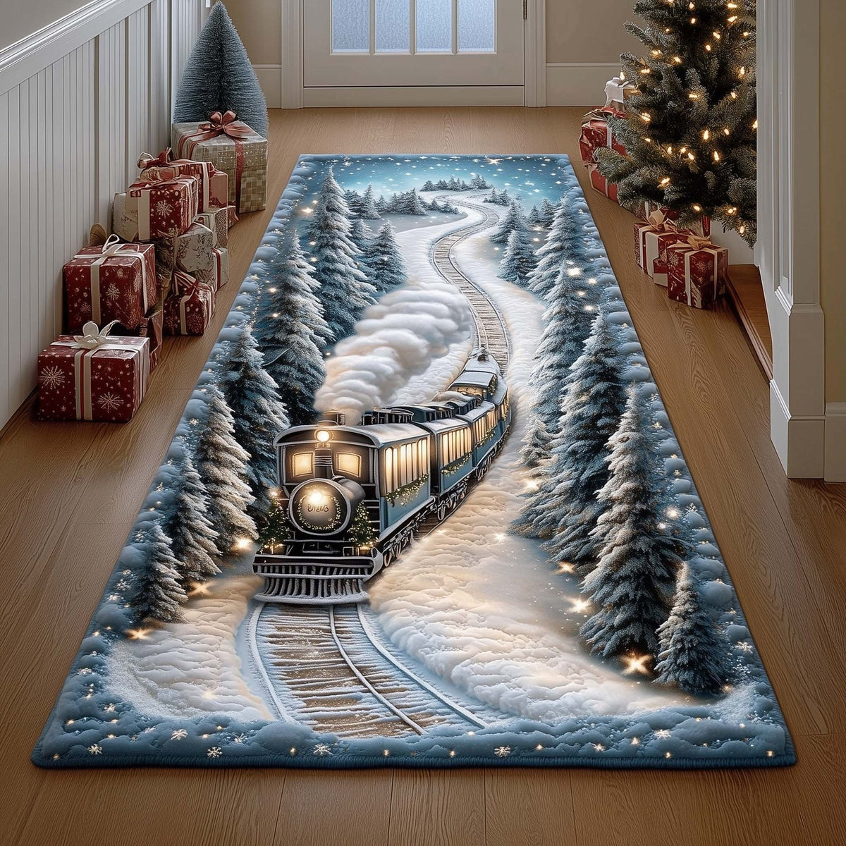 Alpine Express Runner Rug - Nature Design | Serene Runner Rug