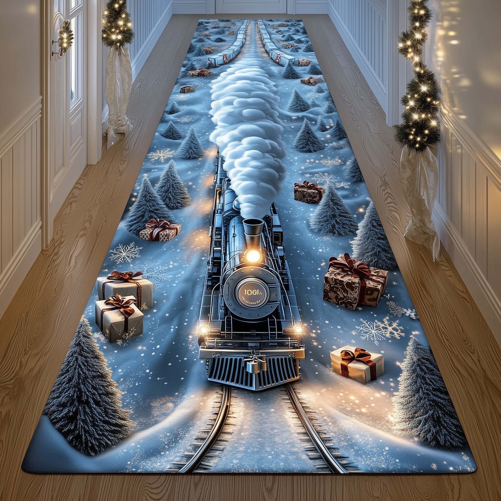 Alpine Express Runner Rug - Nature Design | Serene Runner Rug