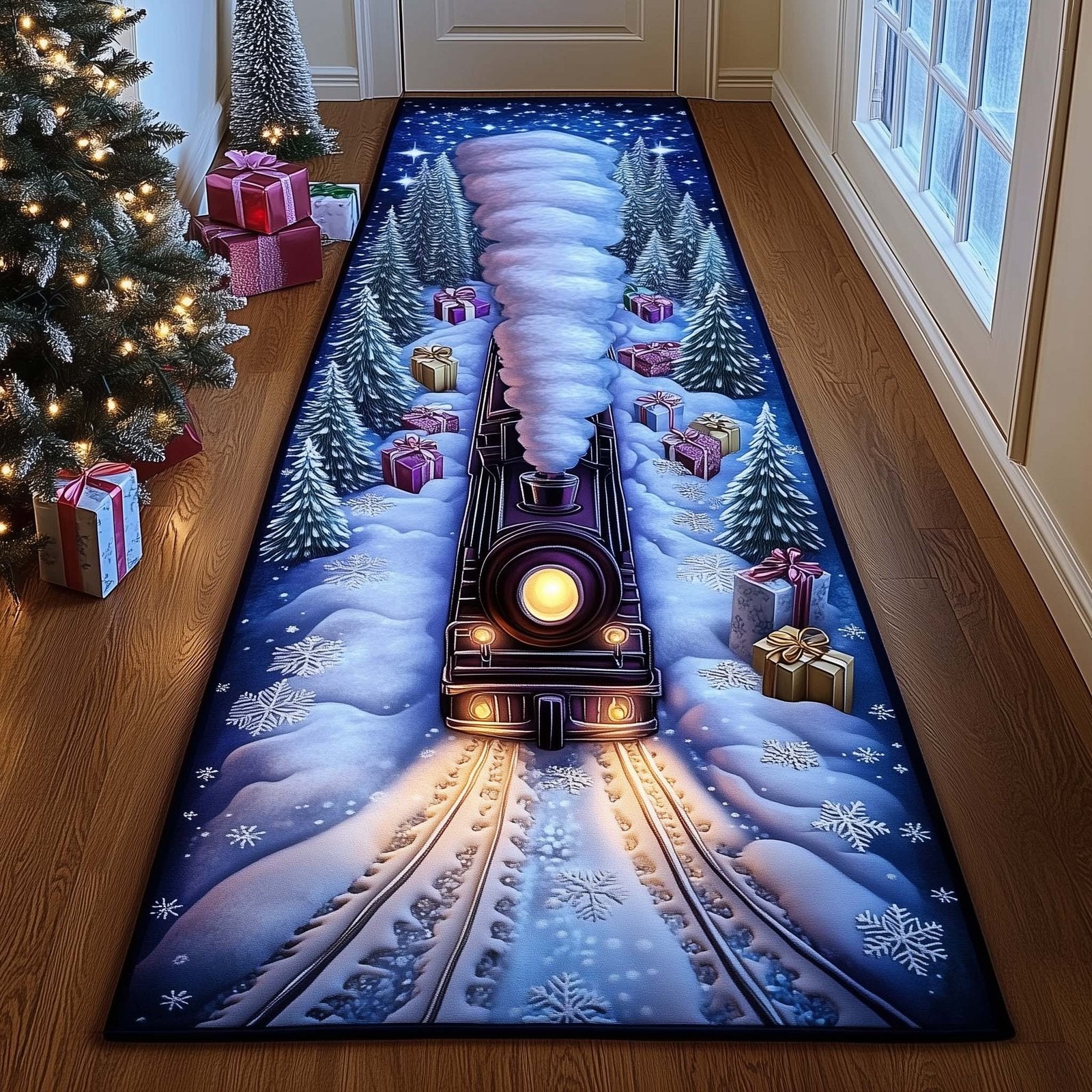 Alpine Express Runner Rug - Nature Design | Serene Runner Rug