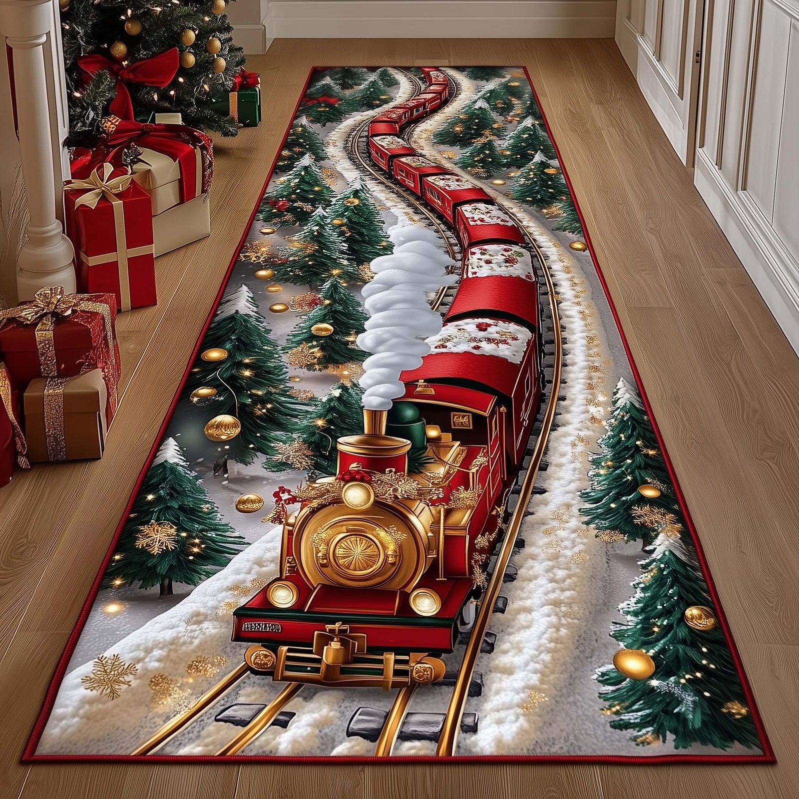 Alpine Express Runner Rug - Nature Design | Serene Runner Rug
