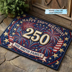 American Glory QTCUZ Doormat - Patriotic Design | Printed Welcome Doormat