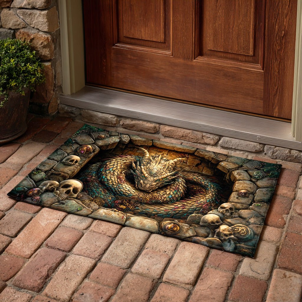 Ancient Scale Lord Doormat - Faith Inspired Design | Printed Welcome Doormat