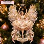 Angel Ballerina Christmas Ornament