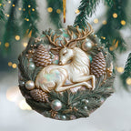 Angel Blessing Christmas Ornament