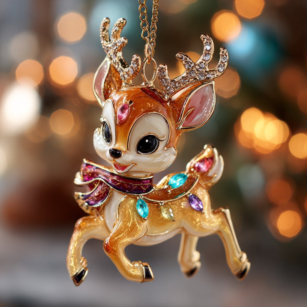 Angel Deerling Christmas Ornament