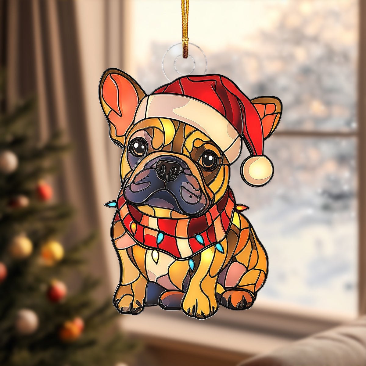 Angel Pup Christmas Ornament