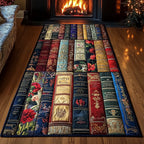 Antique Books Runner Rug - Nature Design | Serene Runner Rug