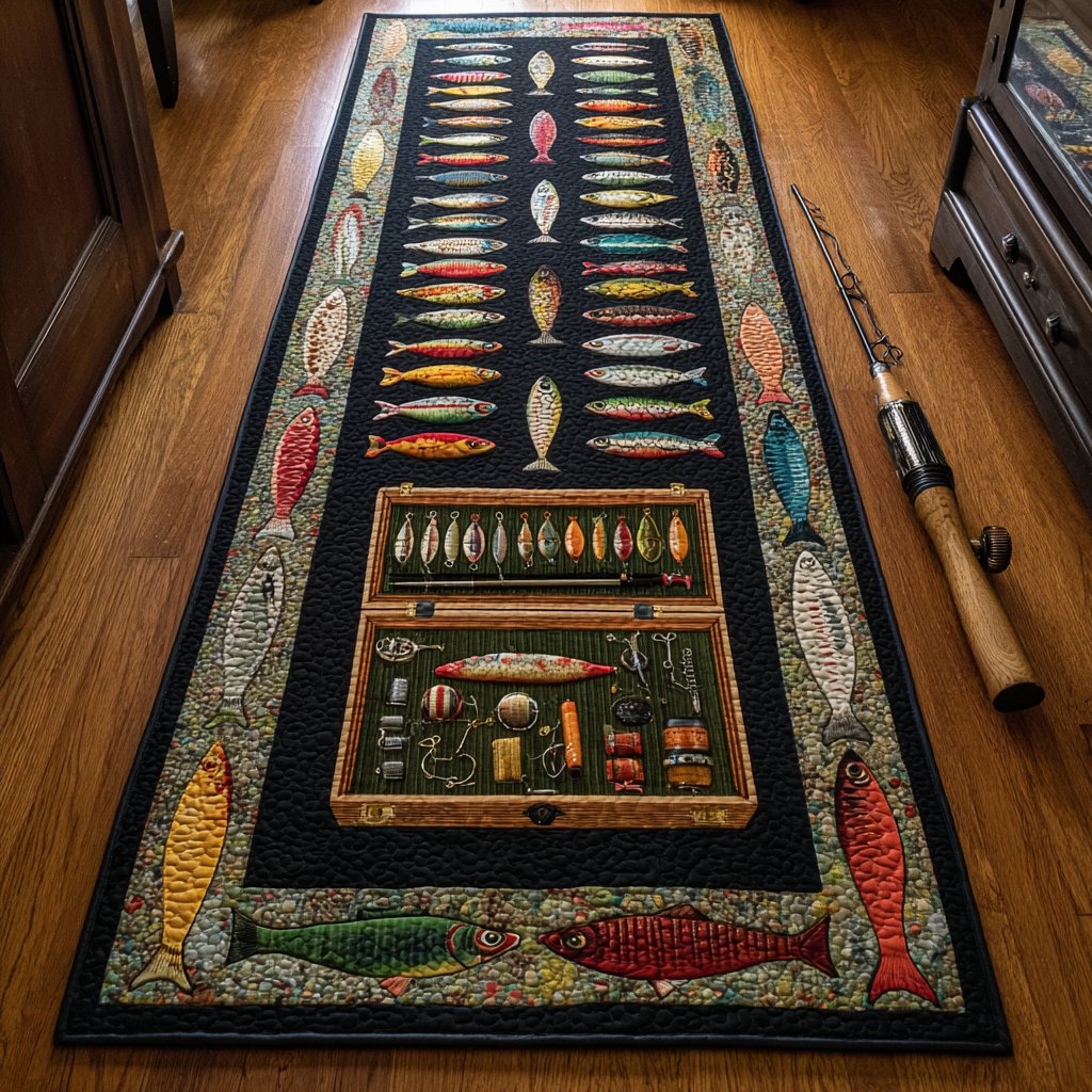 Aqua Drift Runner Carpet Runner Rug - Cute Pet Design | Animal Printed Runner Rug