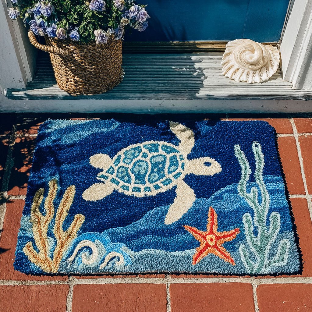 Aqua Explorer Doormat - Nature Design | Printed Welcome Doormat