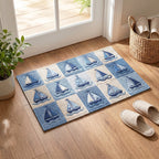 Aqua Harbor Doormat - Nature Design | Printed Welcome Doormat