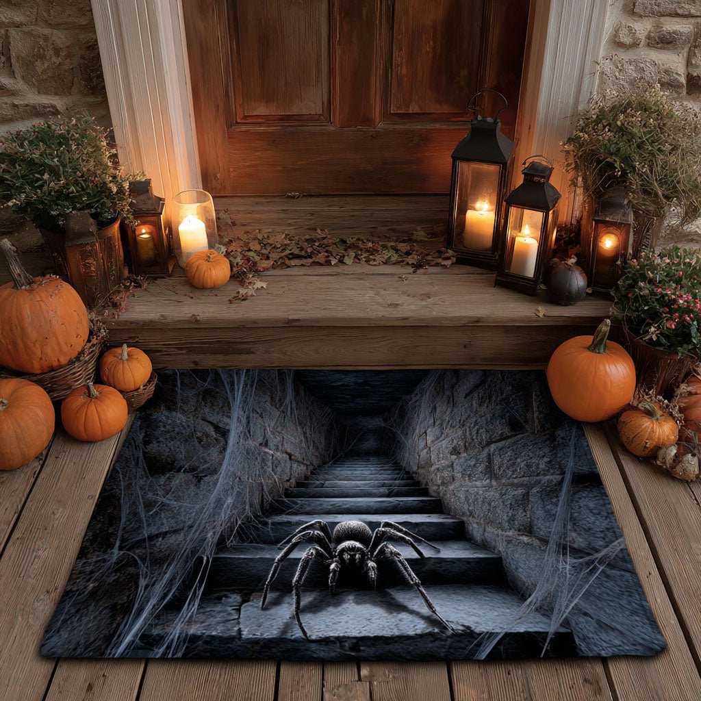 Arachnid Terror Doormat - Seasonal Holiday Design | Printed Welcome Doormat