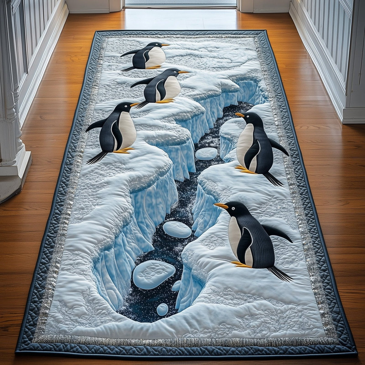 Arctic Friends Runner Rug - Nature Design | Serene Runner Rug