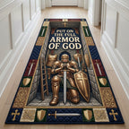 Armor Of God Runner Rug - Nature Design | Serene Runner Rug