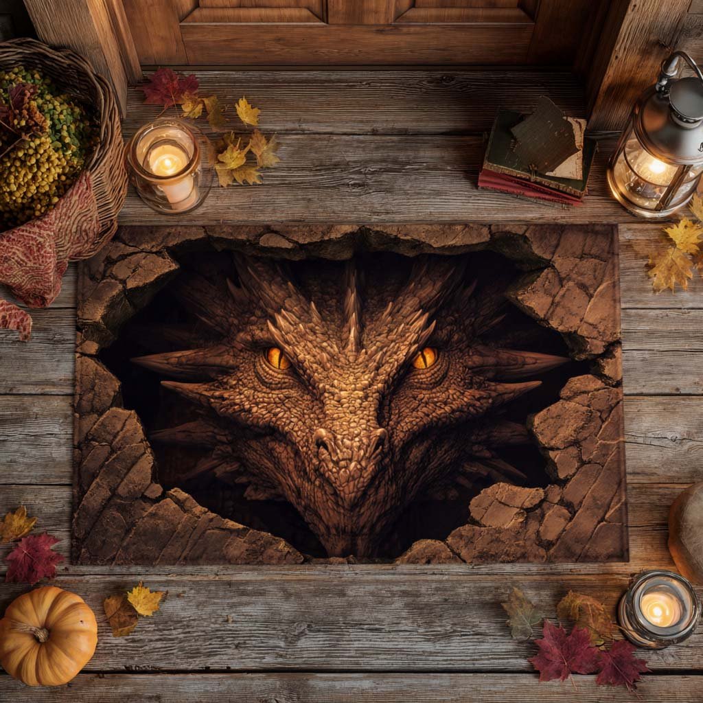 Ashmaw Watcher Doormat - Nature Design | Printed Welcome Doormat