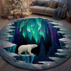 Aurora Hills Round Mat Rug - Nature Design | Serene Home Decor