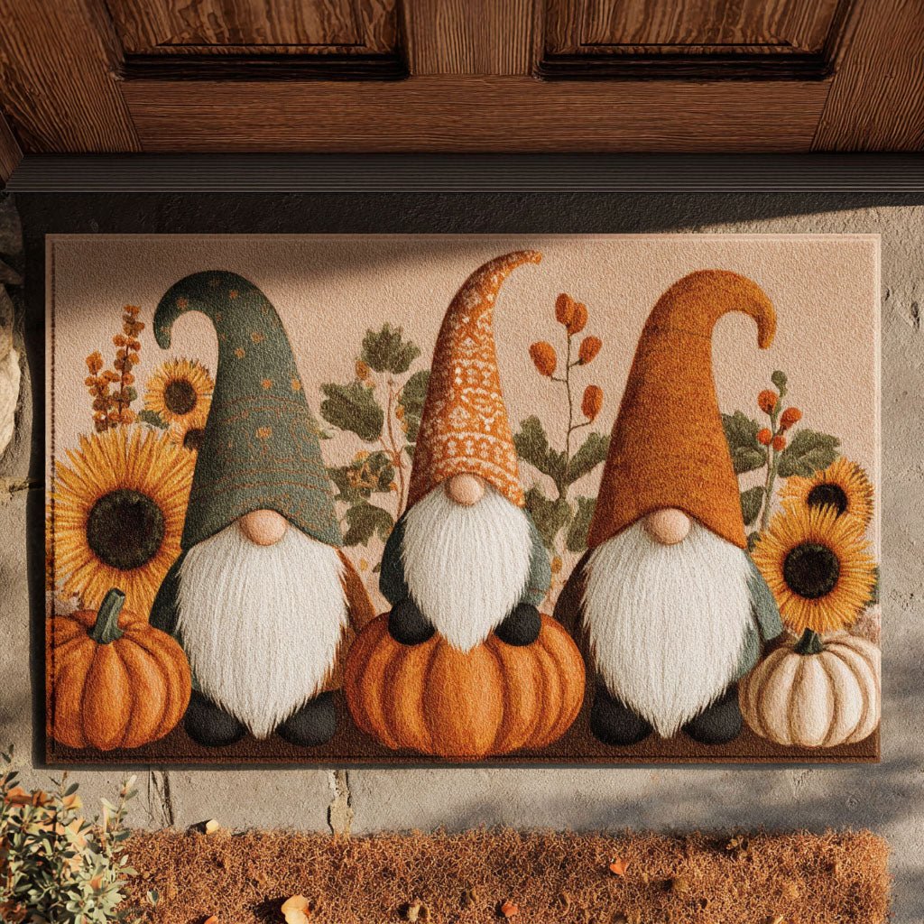 Autumn Companions Doormat - Nature Design | Printed Welcome Doormat