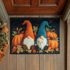Autumn Gnome Doormat - Seasonal Holiday Design | Printed Welcome Doormat